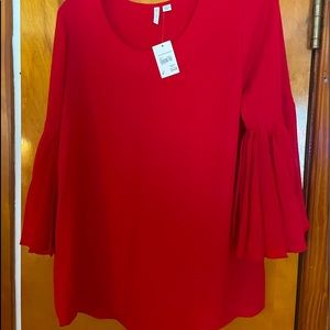 Cato Red blouse. Never worn has tag still attached!